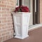Mayne Fairfield 34 Tall Planter, White 8806-W - alternate 4